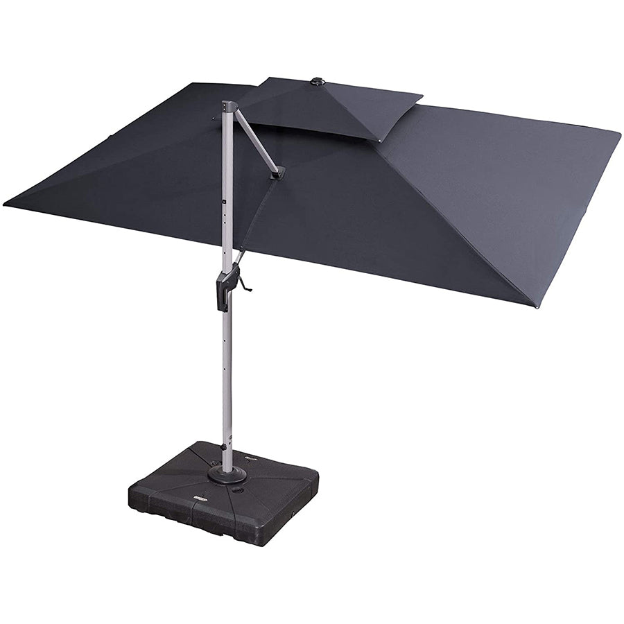 PURPLE LEAF Dubbel Top 270 x 330 / 270 x 365 / 300 x 365 / 300 x 400 cm Rechthoekige Buitenshuis Parasol