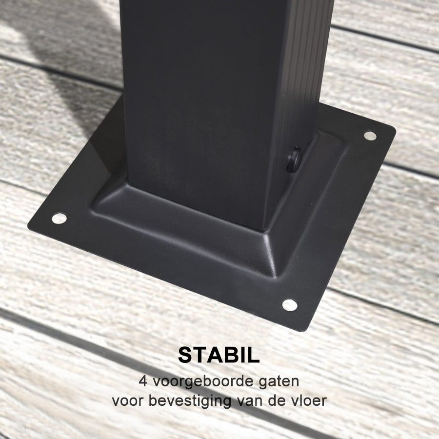 PURPLE LEAF pergola met overkapping voor de tuin