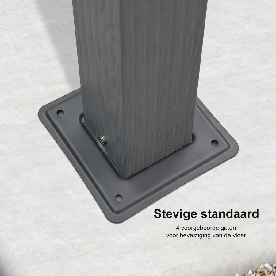 PURPLE LEAF pergola, aluminium paviljoen houtlook waterdicht stabiel wintervast, tuinpaviljoen met zonwerende overkapping