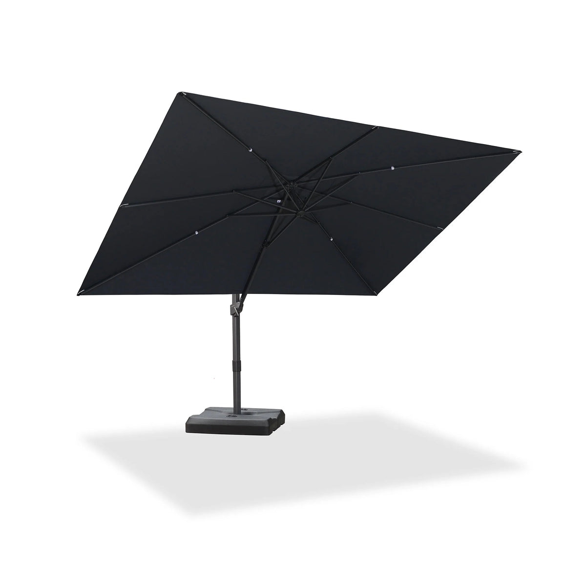 PURPLE LEAF Zweefparasol met Traploos Kantelsysteem voor Tuin en Terras